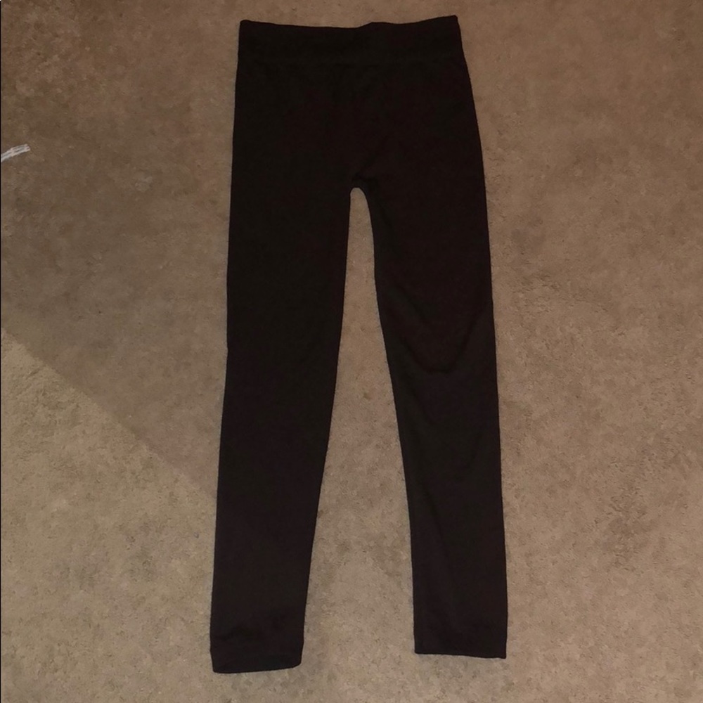Dark brown leggings